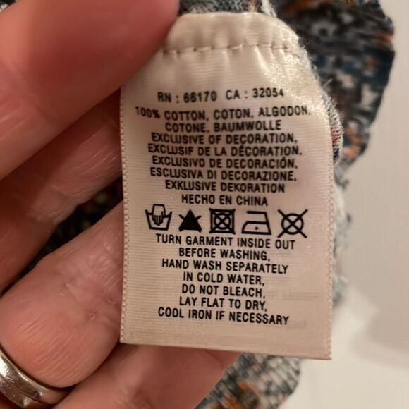 Anthropologie Guinevere Floral Looped Ribbon Trim Cardigan Sweater - Picture 5 of 9